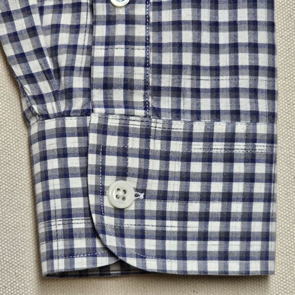 Billy Reid Standard Cut Button Down M - Picture 5 of 6